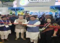 CM Majhi inaugurates the Odisha Pavilion at Yashobhoomi, New Delhi, in the presence of Union Minister Ashwini Vaishnaw.