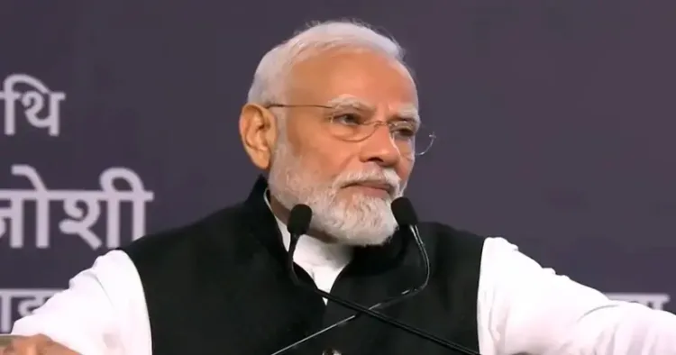 PM Modi at SRCC