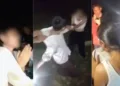 Screengrab from the viral video