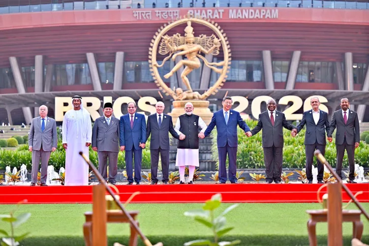 Leaders come together at the BRICS Summit in New Delhi on September 12