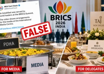 FACT CHECK: ‘Poha For World Leaders’ Claim Blown Apart, Food Was For Journalists (Image generated using AI)