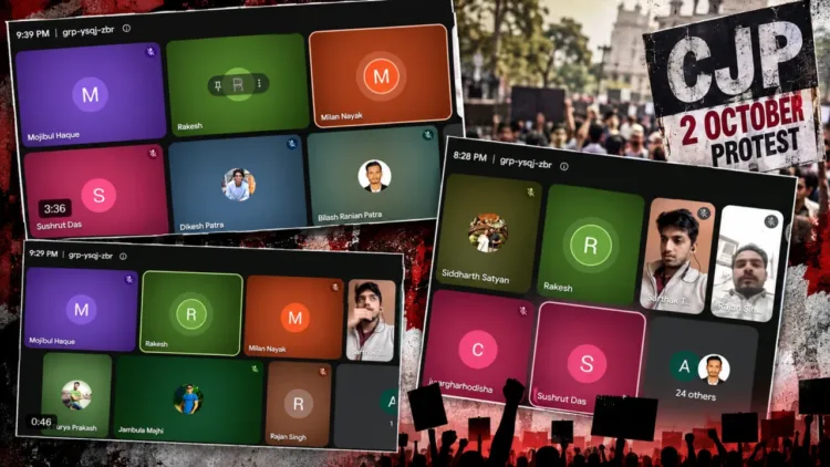 Leaked CJP Meeting Video Reveals October 2 Protest Strategy and Legal Plans