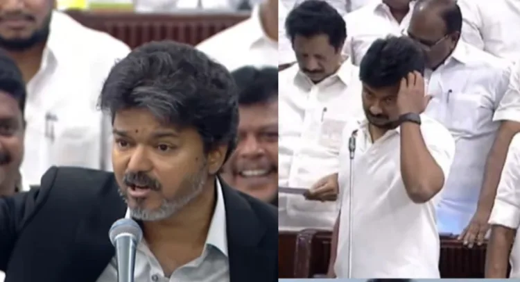 Tamil Nadu CM Vijay Joseph, Udhayanidhi Stalin (Left to Right)