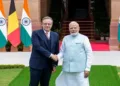 Belgian PM De Wever and Prime Minister Modi