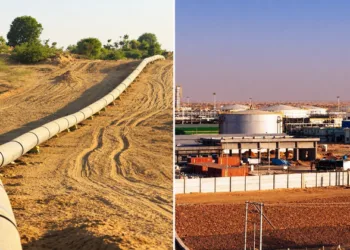 The oil fields of Rajasthan