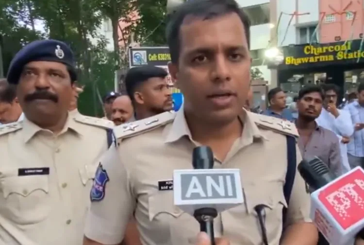 DCP Khare Kiran Khare, DCP, Charminar Zone, Hyderabad