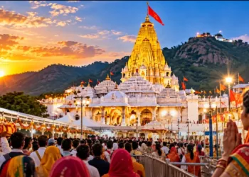 Lakhs of Devotees Throng Gujarat’s Ambaji Shaktipeeth for Bhadarvi Poonam 2026 and Sacred Yantra Darshan