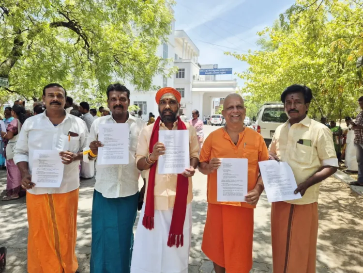 Hindu Tamilar Katchi leaders