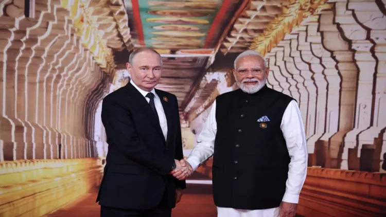 Russian President Vladimir Putin and PM Modi