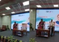: Eminent author and speaker Ratan Sharda addresses a special session on youth empowerment and nationalism at Centurion University, Bhubaneswar.