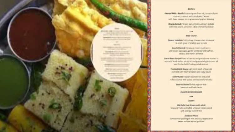 India on a Platter: BRICS Dinner Menu Celebrates Regional Culinary Heritage
