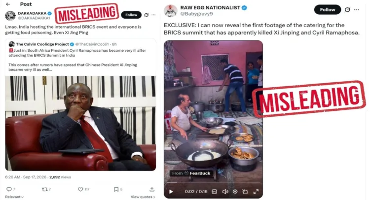 MEA debunks false claims on BRICS leaders health