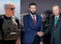 Benjamin Netanyahu-Ahmed al-Sharaa
with Recep Tayyip Erdoğan (Left to Right)