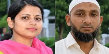 Kalyani (Left) Mohd Shafi (Right)