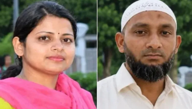 Kalyani (Left) Mohd Shafi (Right)
