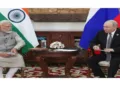 (Left) PM Narendra Modi (Right) Russian President Vladimir Putin