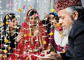 A qazi performing nikah in India (Representative image)