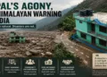 Agony of Nepal due to floods (This image is generated by AI)