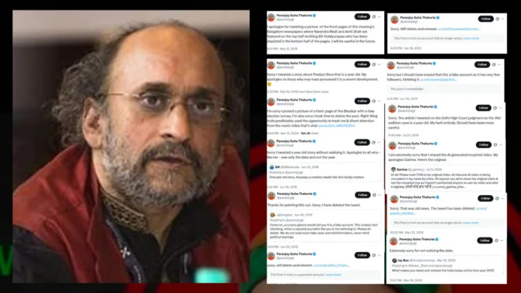 Left Journalist Paranjoy Guha Thakurta: The Serial Apologist Whose “Mistakes” Keep Piling Up — Proof Now Everywhere!