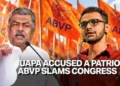 Akhil Bharatiya Vidyarthi Parishad (ABVP) National Secretary Shravan B. Raj strongly condemned Karnataka Congress President B. K. Hariprasad’s statement describing Umar Khalid as a ‘nationalist’