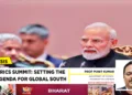 Prime Minister Narendra Modi while addressing the BRICS Summit on September 12