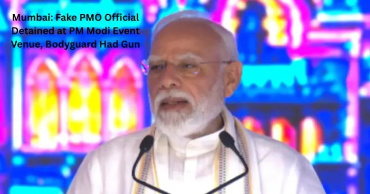 Mumbai Security Scare: Man Claiming to Be PMO Official Held at PM Modi Event Venue