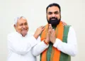 Ex Bihar CM Nitish Kumar and CM Samrat Choudhary