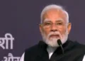 PM Narendra Modi addressing the gathering at SRCC