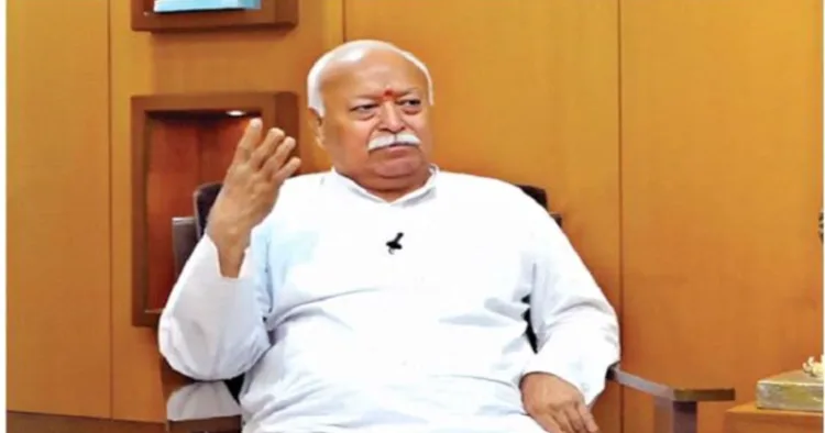 RSS Sarsanghchalak Dr Mohan Bhagwat