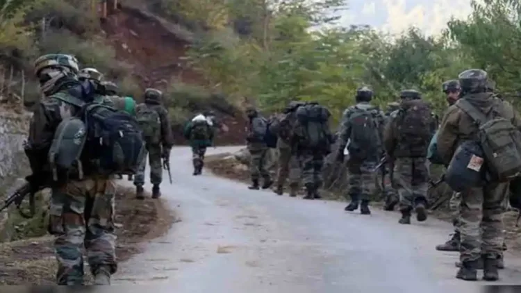Armed security personnel
