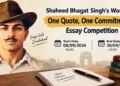 Shaheed Bhagat Singh Essay Competition 2026 Begins
