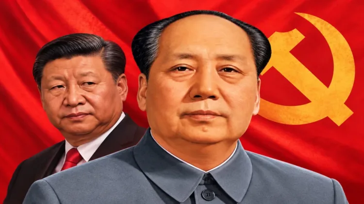 Mao Zedong’s shadow looms behind Xi Jinping as China’s Communist Party carries forward the political legacy of the Mao era