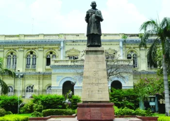 Delhi’s historic Town Hall complex in Chandni Chowk