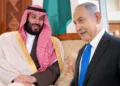 Saudi Crown Prince Mohammed bin Salman (left) and Israeli Prime Minister Benjamin Netanyahu (right).