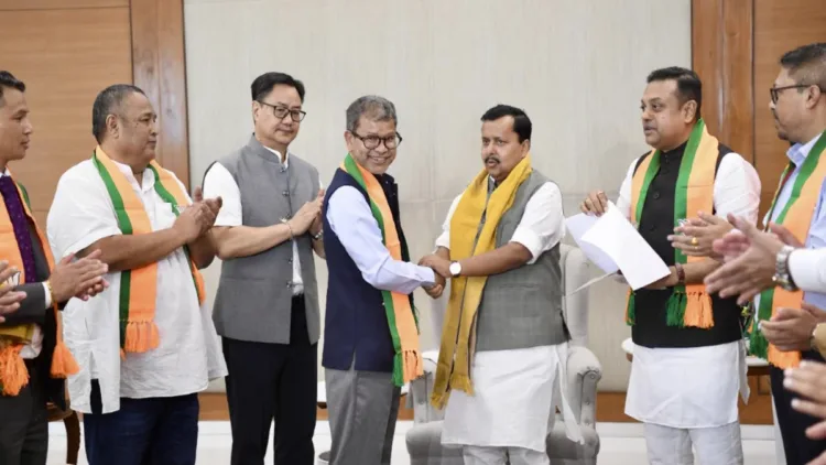 8 UDP MLAs from Meghalaya joined BJP