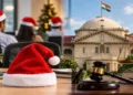 Allahabad High Court issued a sharp warning to a workplace for compelling employees to wear Santa Claus caps