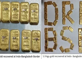 DRI and BSF busted Rs 17 crore Gold smuggling Haul at Bangladesh Border