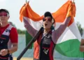 Neeru Dhanda won historic gold in the women's individual trap event at the Asian Games 2026