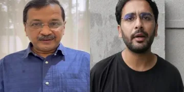 Arvind Kejriwal (Left), Former AAP spokesperson Ashutosh Ranka (Right)
