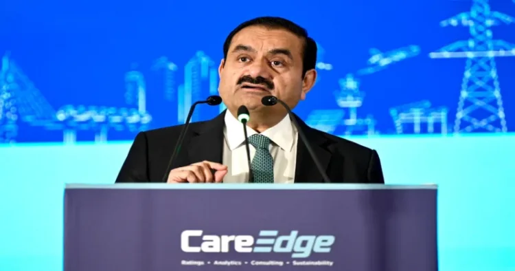 Gautam Adani, addressing the CareEdge Group Annual Summit