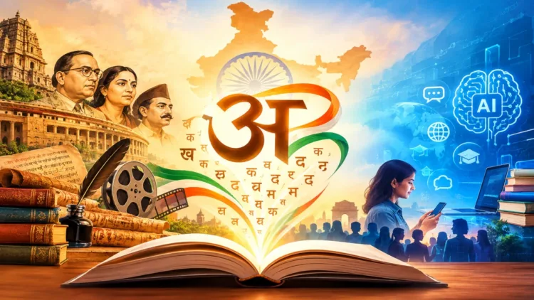 Rashtriya Hindi Diwas (AI-generated Image)