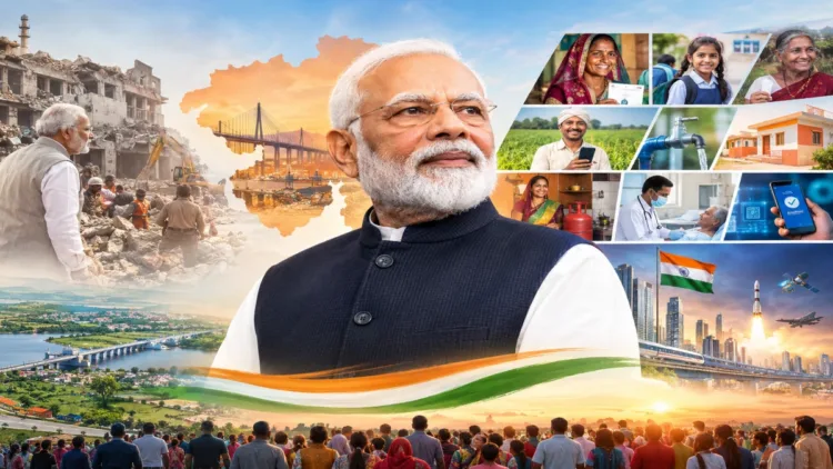 25 years of Narendra Modi (AI-generated Image)