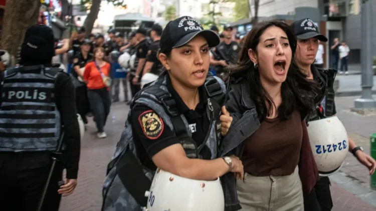 Police action against protesters highlights the intensifying restrictions surrounding LGBTQ rights in Turkey