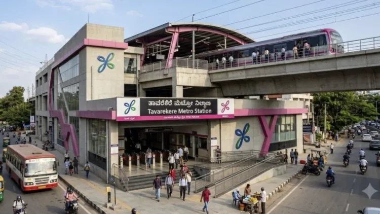 Tavarekere Metro station