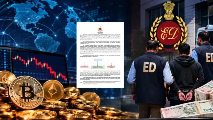 ₹146 Crore Hashpe Fraud: ED Uncovers Alleged Crypto, Cash and Property Trail
