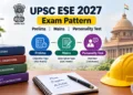 UPSC ESE 2027 exam pattern (This image is generated by AI)