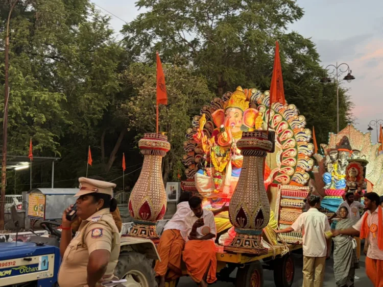 Vinayaka murti procession (Representative Image)