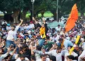ABVP secures a historic, back-to-back victory in the Punjab University Campus Student's election.