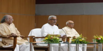 RSS Sah Sarkaryawah Dr Krishna Gopal ji addressing the gathering