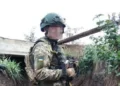 Alexander, 49, a Ukrainian soldier who had fought against Russian forces, was stabbed to death by his 15-year-old son in Dortmund, Germany.